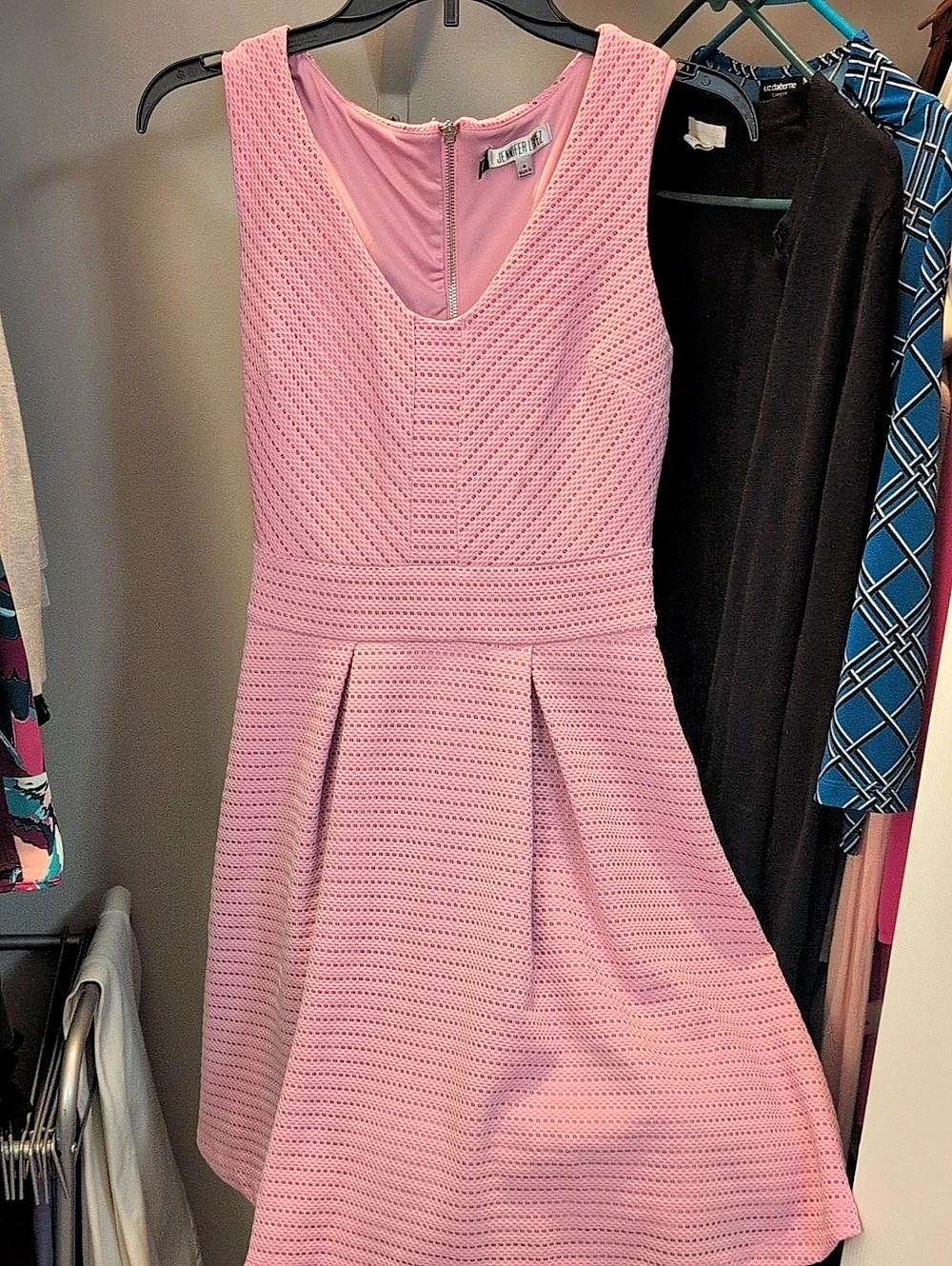 Jennifer Lopez Pink Mini Dress Size 4